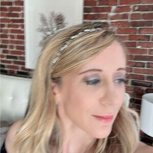 Chic Silver Crystal Headband